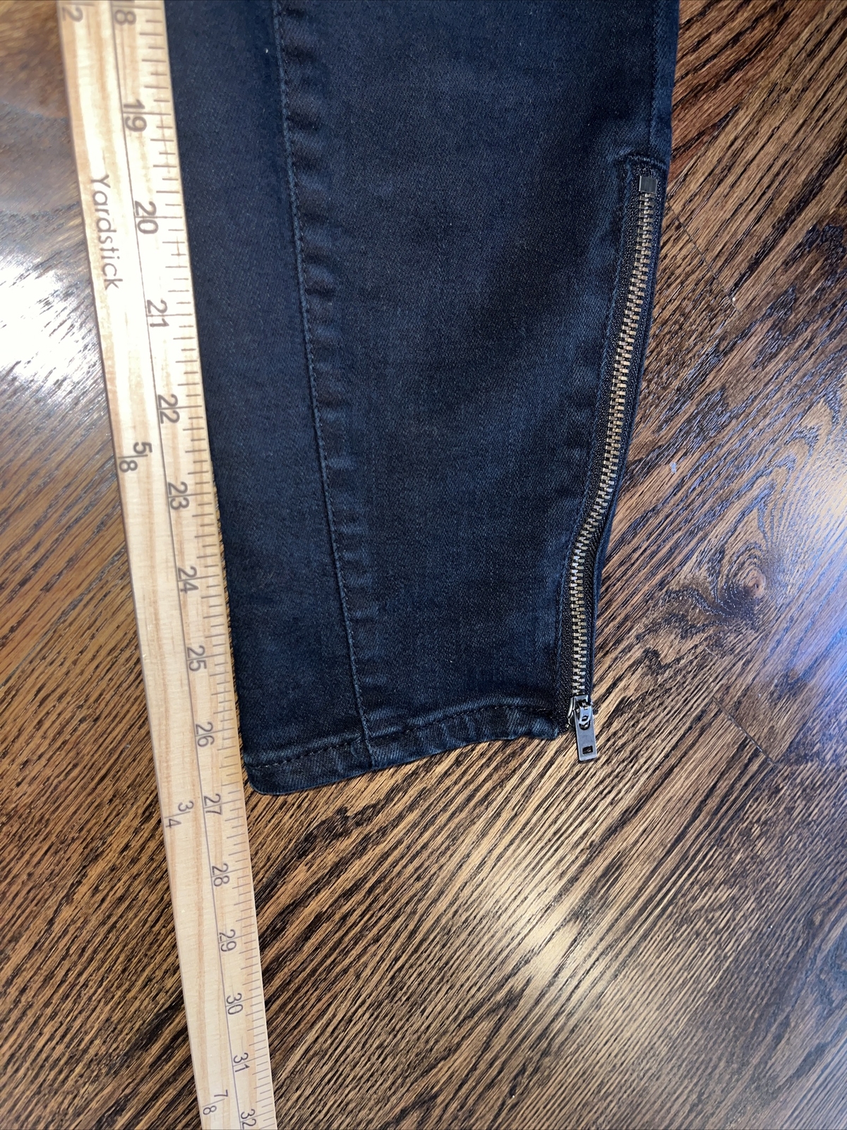 Madewell Skinny Skinny Stretchy Jeans Womens Size 27 Black - View 7