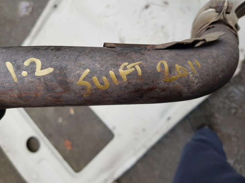 SUZUKI SWIFT 1.2 БЕНЗИНА 2011 2012 2013 2014 2015 2016 ВЫХЛОПНАЯ ТРУБА ПЕРЕДНЯЯ ЧАСТЬ - Изображение 3 из 4