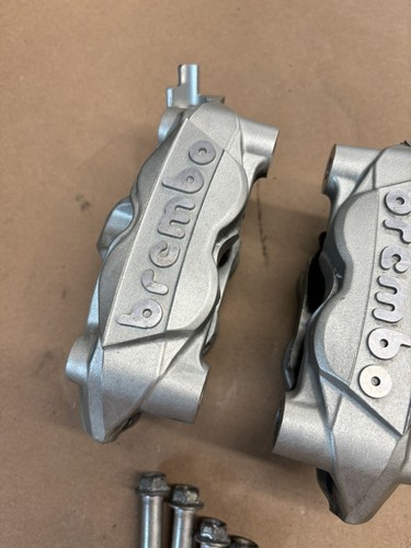 11-22 Suzuki Gsxr600 Right Left Front Brake Set Pair Calipers 108mm BREMBO #0066 - Picture 4 of 11