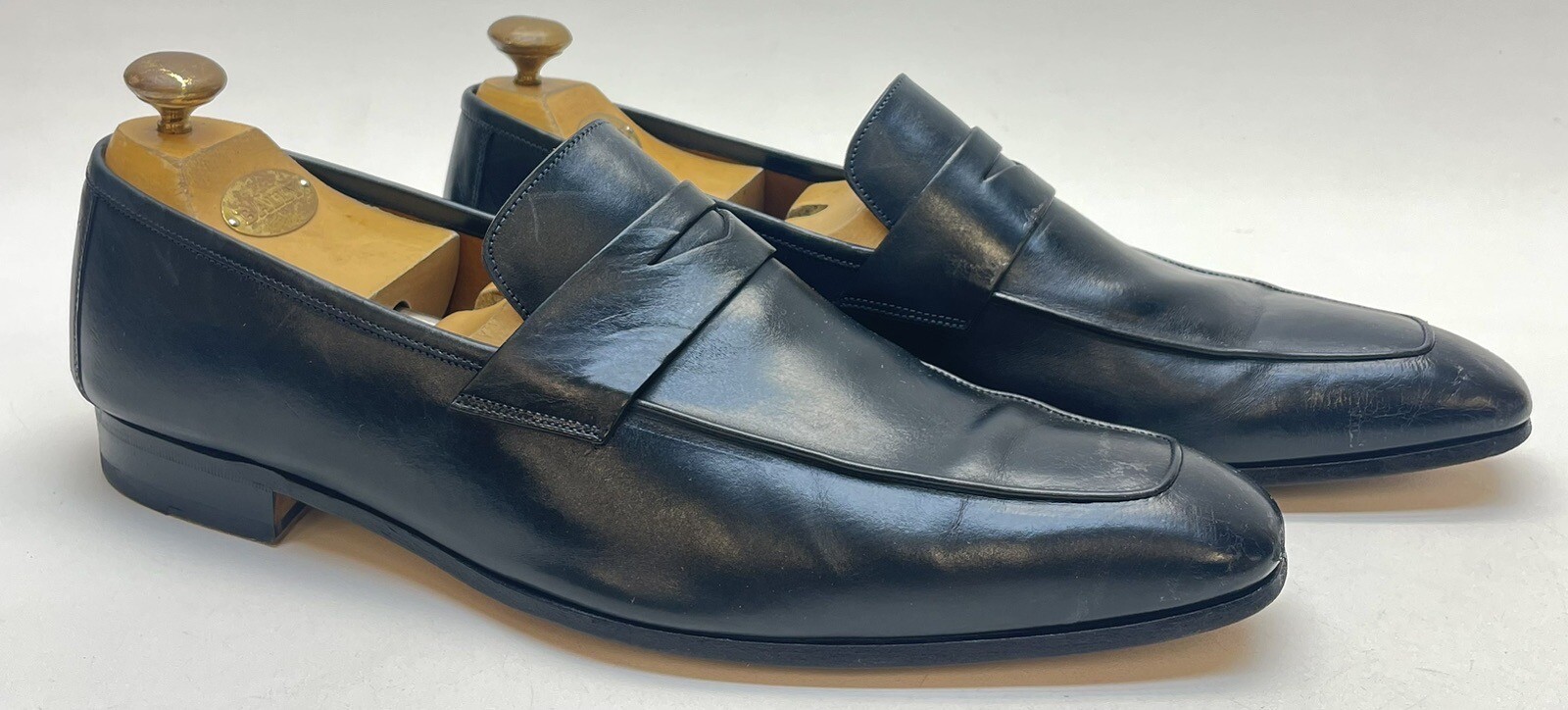Mezlan Alcaraz Laser-Print Slip On Black (21586)