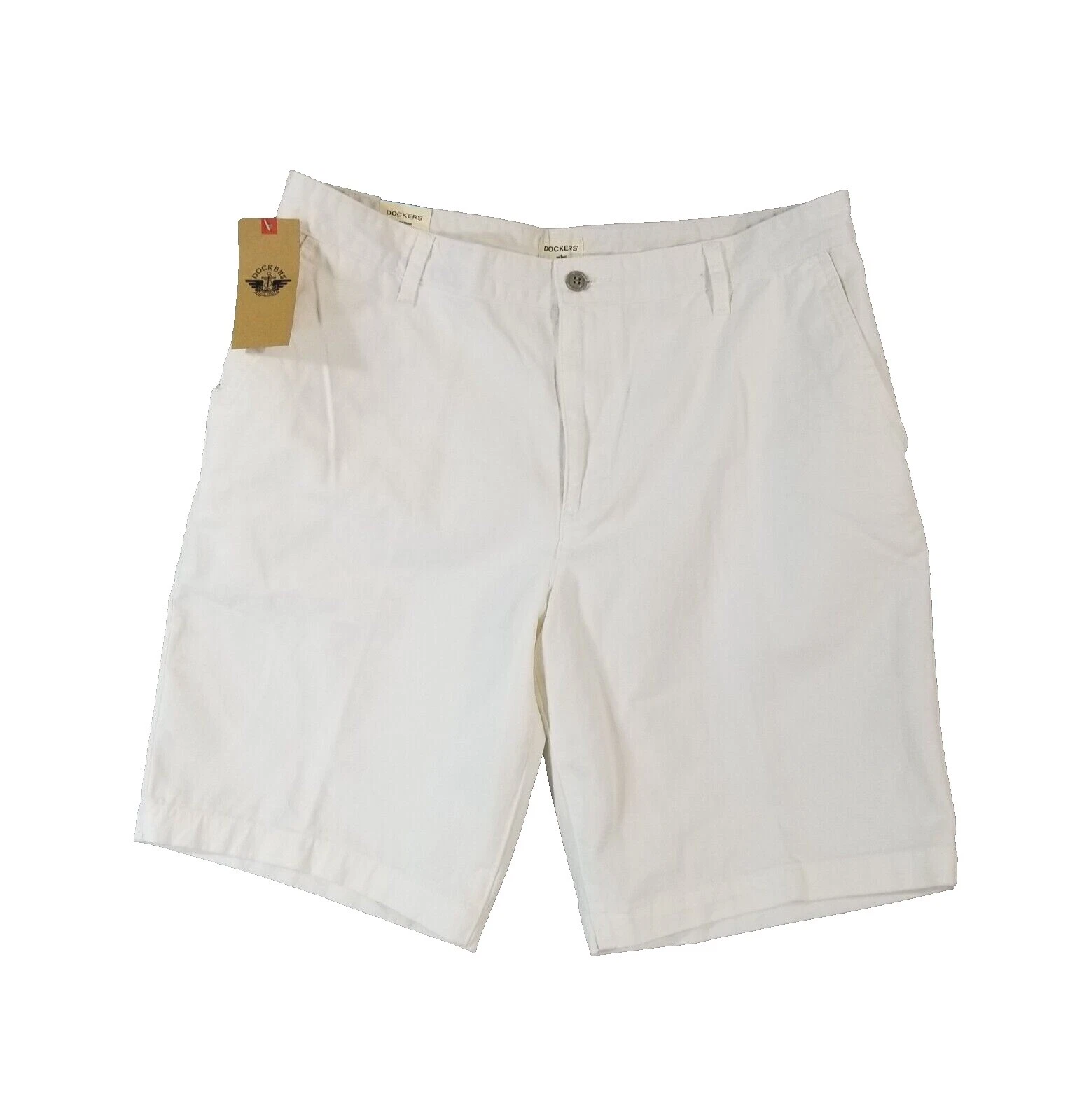Pantalones cortos DOCKERS sólido blanco para hombres