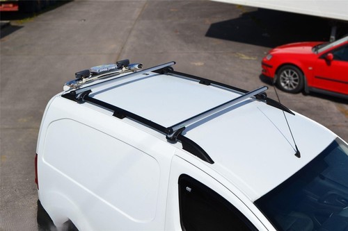 Black Roof Rails + Cross Bars For Ford Transit Tourneo Connect 2014 - 2024 SWB - Picture 1 of 9