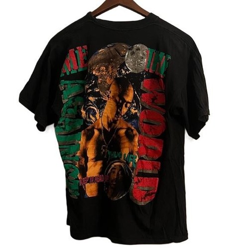 Vintage 1995 Tupac Dear Mama/ Me Against the World T-shirt, XL - Picture 2 of 6