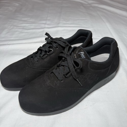 Nuove scarpe donna SAS Free Time nero antracite taglia 8N pelle scamosciata comode - Foto 8 di 8