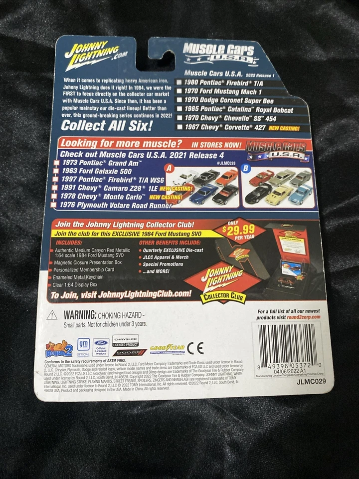 Pontiac Catalina 1965 2+2 Royal Bobcat rel 1 A #4 de Johnny Lightning escala 1:64 Foto 4 de 4