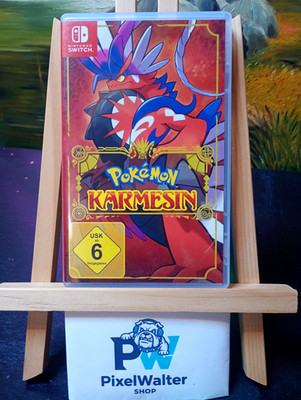 Pokémon Karmesin / Scarlet - Nintendo Switch  Optische Mängel (s. Bilder)