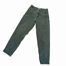 VTG 90s Guess Men 30x31 Pascal Jeans Loose Fit Green Stonewash USA Made