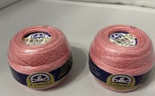 DMC Cebelia Cotton Crochet Thread 2-50g Balls 3326 N 30 Light Pink