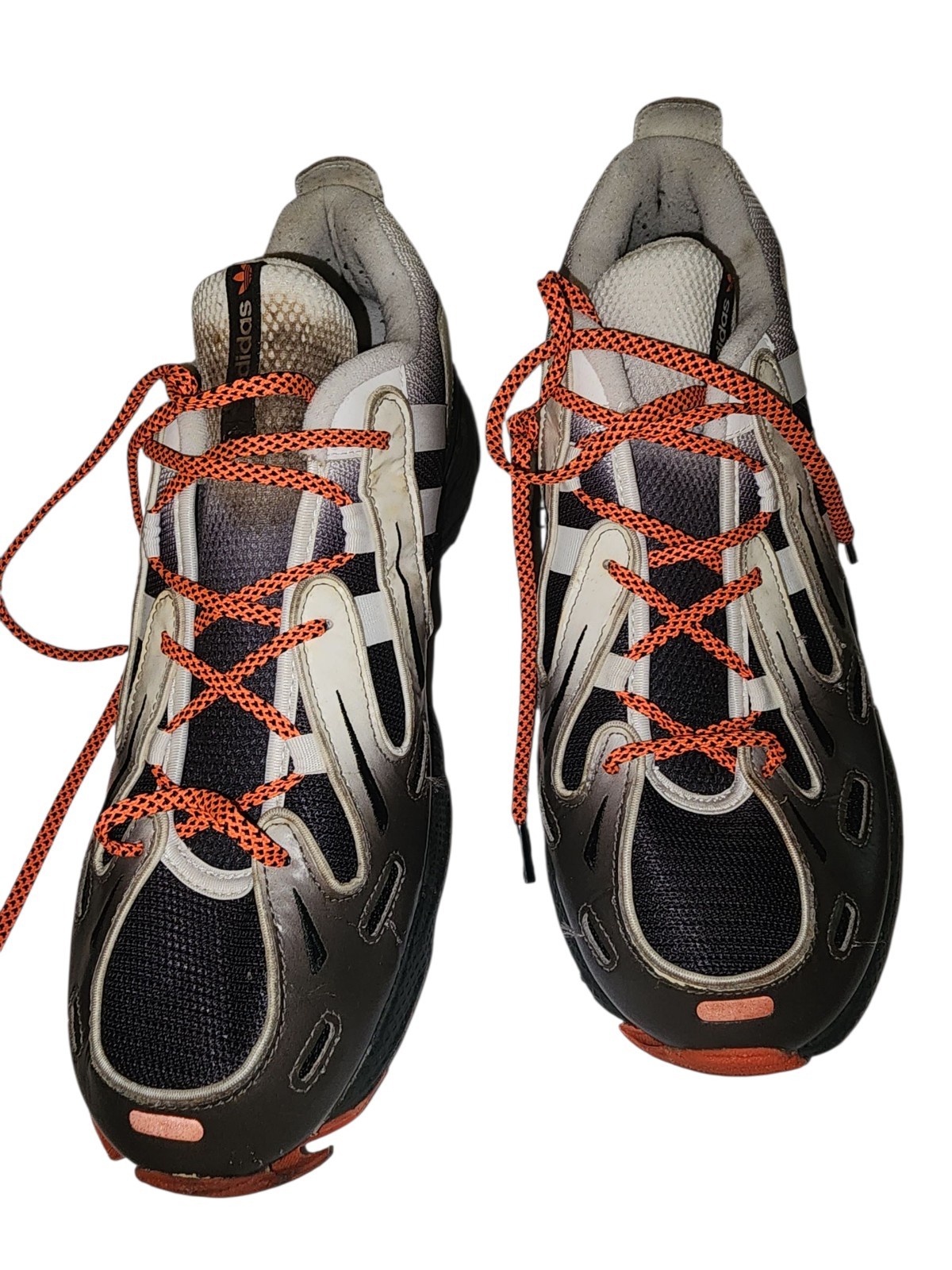 sizw 13 Adidas EQT Gazelle Charcoal Orange EG7375… - image 1