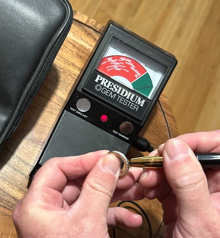 Presidium Gem Tester | Diamond & Colored Gemstone Tester | Calibrated ...