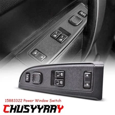 For Chevrolet Silverado 2500 HD 2003-2006 Driver Side Master Power Window Switch