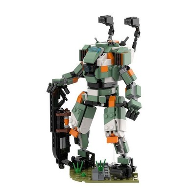 MOC BT-7274 Vanguard-class Titan Building Blocks Set Mecha Robots Action Figures
