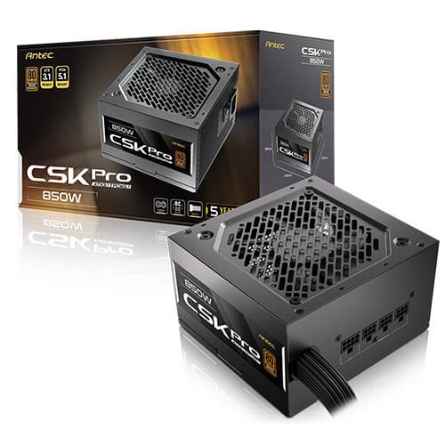 Antec Cuprum Strike CSK850 Pro ATX 3.1 Alimentation PC 850W 80 Plus Bronze