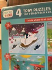 Chuckle & Roar Winter Themed Tray Puzzle 4-Pack Brand New Unopened- AGES 3 PLUS! — photo 6