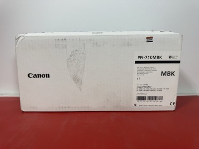 PFI-710 MBK Matte Black Ink Tank for Canon PFI-710 OEM NEW FACTORY Sealed