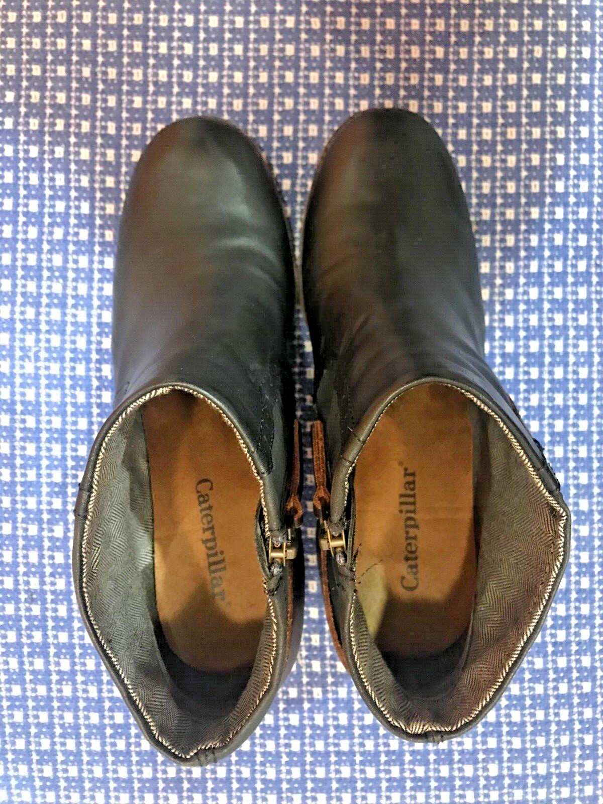 Caterpillar Annette leather boot, black, size 9.5