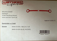 original Wiechers Domstrebe Stahl vorne für BMW Z4 E85 E86 061034