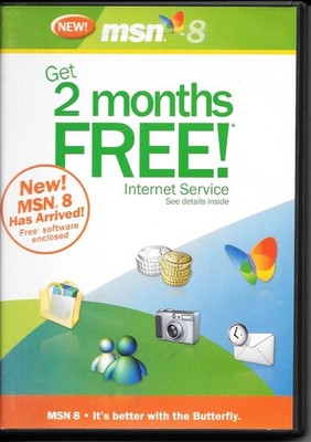 Vintage Software MSN.8  It's Better With The Butterfly - 2002