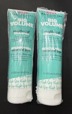 Marc Anthony Big Volume Shampoo Conditioner Set Fine Hair 8.45mL Each. New.