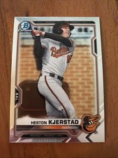 HESTON KJERSTAD 2021 Bowman Chrome REFRACTOR #/99 rookie ORIOLES BCP166