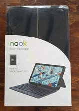 NOS MIB Barnes & Noble NOOK Smart Keyboard for Nook Tablet 10.1" Dark Blue