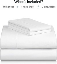 LuxClub Twin XL Sheets - Soft Twin Bed Sheets for-Boys-and-Girls-4 PC Deep...