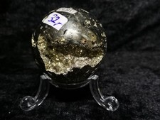 Pyrit Kugel Cocada AA Qualität aus Huánuco Peru Ø ca.42 mm / # 11