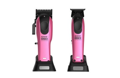 iepe EdgeX Rosa Professional Hair Clipper Barber Haarschneidemaschine Rosa Pink
