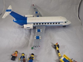 Lego Passenger Plane Airplane 3181  1/2 Instructions Minifigures City Collection