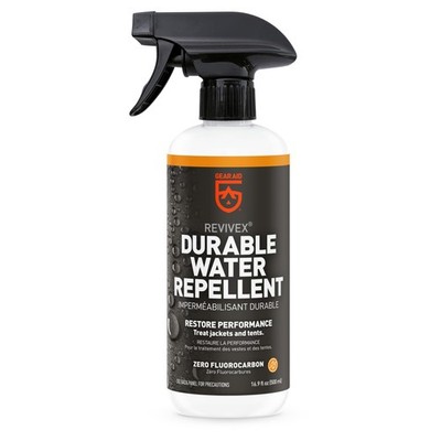 GEAR AID Revivex Durable Water Repellent (DWR) Spray for Restoring Waterproofing