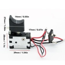 Adjustable Cordless Drill Trigger Switch For Da Yi 12V Machine