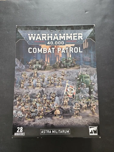 Games Workshop Warhammer 40K Combat Patrol - Astra Militarum Old Version