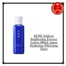 KOSE Sekkisei Brightening Essence Lotion 200mL Japan Hydrating Whitening Toner