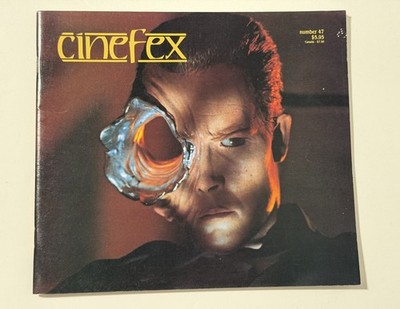 Vintage 1991 Cinefex Magazine 47 Terminator 2 Judgment Day Arnold Schwarzenegger