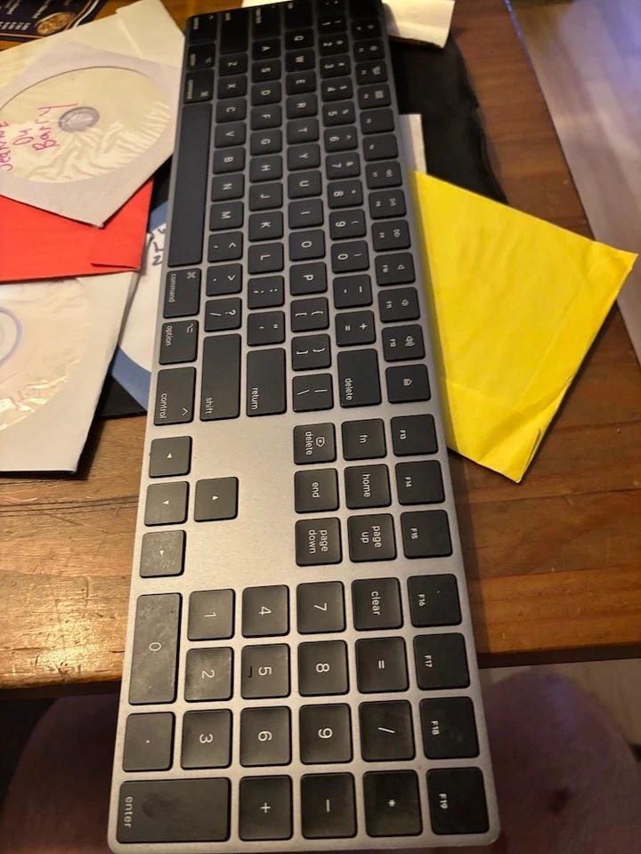 Apple A1843 Magic Keyboard with Numeric Pad Layout and the A1657 Magic Mouse - Image 2 of 4