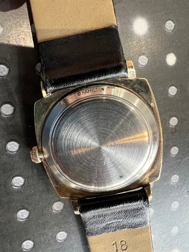 Vintage Hamilton Uhr Mid Century Rare One Piece Case Manual MCM 17 Jewel Works - Bild 9 von 15