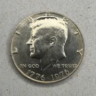 1975 Kennedy 50C Half Dollar Bicentennial - BU/Brilliant Uncirculated