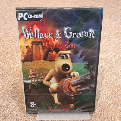 Wallace & Gromit in Project Zoo PC CD-ROM Videospiel Abenteuer Platformer NEU
