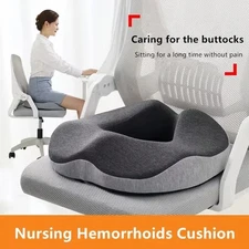 Memory Foam Hemorrhoid Cushion Donut Seat Support Tailbone Pain Relief Chair