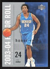 2003 UPPER DECK HONOR ROLL ANDRE MILLER 18 MINT BASKETBALL DENVER NUGGETS