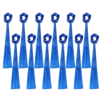 Rainbow Dance Ribbons, Wrist Streamers 20'' & 12 Pcs & Blue