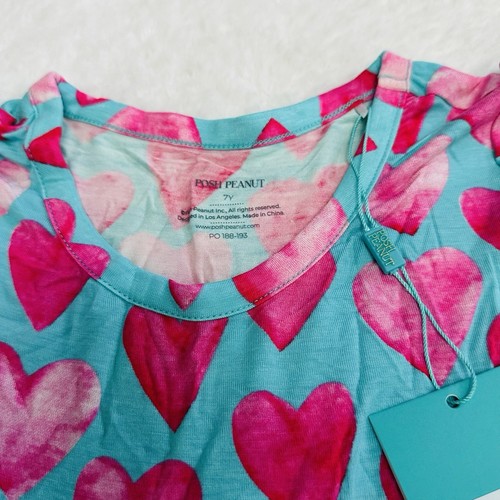 Posh Peanut Queen of hearts short sleeve twirl dress size 7Y - Picture 3 of 4