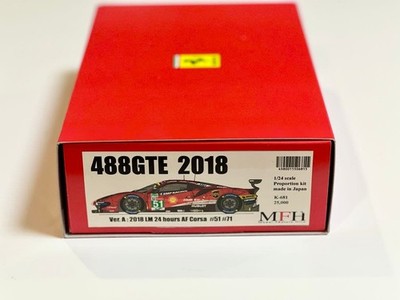 Model Factory Hiro Ferrari 488 GTE 2018 1/24 Multimedia Kit K681 Model Factory Hiro Ferrari 488 GTE 2018 1/24 Multimedia Kit K681