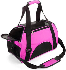 Cat Carrier,Soft-Sided Pet Travel Carrier for Cats,Dogs Puppy Comfort Portable F