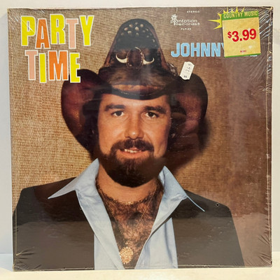 JOHNNY LEE - Party Time (1981) - 12'' Vinyl Record LP - SEALED