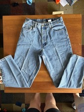 Eddie Bauer Denim Jeans Vintage 90s Light Wash Size 12 Relaxed Fit High Rise Mom