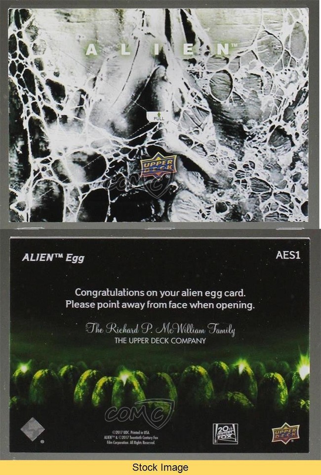 2017 Upper Deck Alien Movie Egg Shadowbox Shadow Box #AES1 READ 3vx | eBay