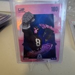2025 Bo Jackson Battle Arena Update Lamar Jackson Pink Bubble Gum Foil BGBF-11