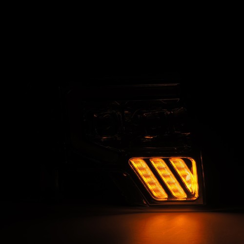 Fit 2009-2014 Ford F150 MKII LUXX-Series LED Projector Chrome Headlights - Picture 6 of 10