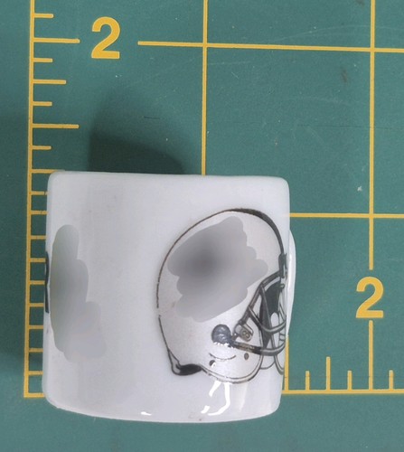 Vintage Cincinnati Bengals 1,25" Mini Tasse winzig Fußball Souvenir Sammlerstück TASSE - Bild 4 von 4